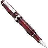 プラチナ万年筆 万年筆 F 細字 3776 センチュリー ロジウムフィニッシュ ブルゴーニュ PNB-18000CR 71-2 両用式 正規輸入品