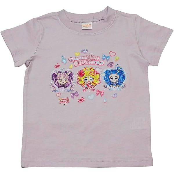 Amazon | 全プリキュア・フルカラープリントTシャツ/「Go！プリンセス
