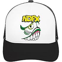 Amazon | [ZHUOTO] NOFX パンク・ロックキャップ 帽子 メッシュ