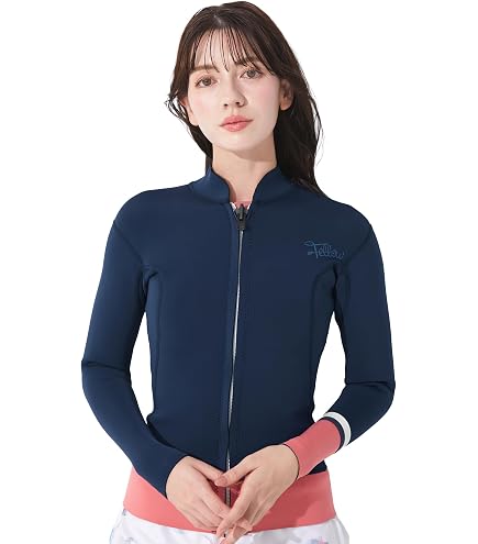 Amazon | 24 オニール 長袖タッパー ウェットスーツ フロントジップ