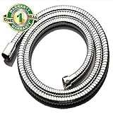 VANRA Extra Long Shower Hose Extension Flexible Pipe Stainless Steel Shower Hose Handheld Stretchabl