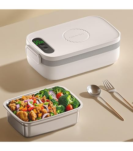 Amazon | Fouytui加熱弁当箱電気ランチボックス 車/自宅/仕事/オフィス 
