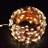 LED String Lights 50M 400 LedsComunite Waterproof Copper Wire Lights with Remote Control Decorative 