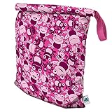 Planet Wise Roll Down Wet Diaper Bag, Hopping Holly, Large by Planet Wise