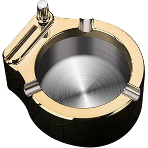 Josenap レトロメタル灰皿1万マッチライター多機能灰皿