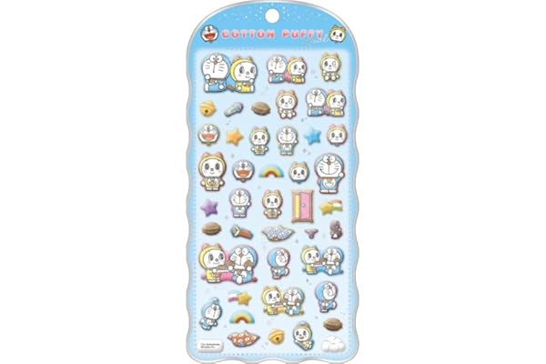 クラックス コットンパフィーシール アイムドラえもん 135217