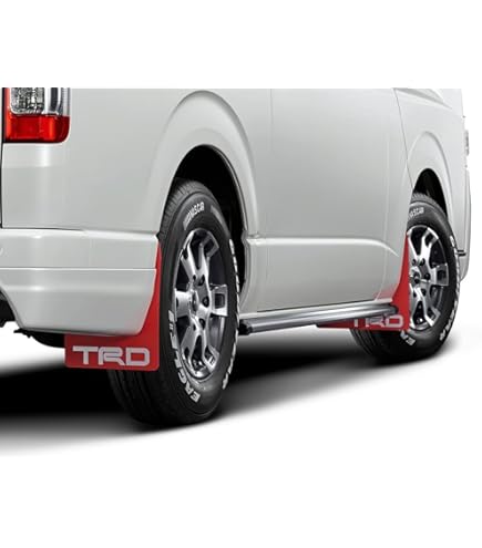 Amazon | TRD ハイエース 200系 4型 マッドフラップ ブラック MS328