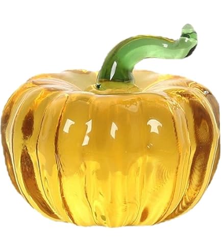 Amazon.co.jp: かぼちゃ クリスタル 彫刻 卓上置物 クリスタル 野菜