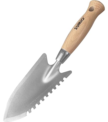 Thirsty Gardener's Tool Kit - 2-in-1 Bottle Opener & Garden Trowel With Wooden Handle, Novelty Gift
