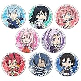 転生したらスライムだった件 トレーディング缶バッジ vol.2 BOX商品 1BOX=8個入り、全8種類
