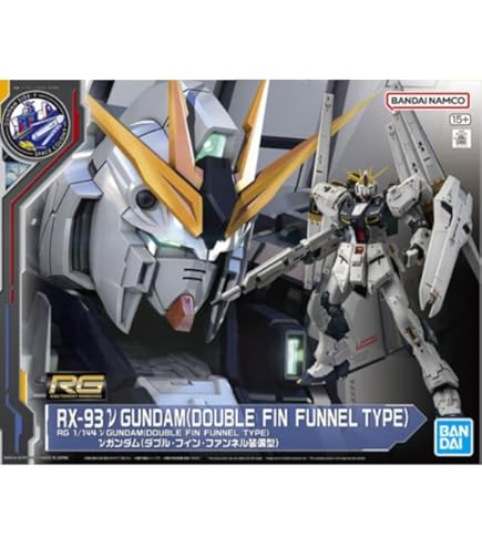 RG RX-93ff νガンダム 通常+クリアカラー セット　side-f限定 RG 1/144 RX-93ff νガンダム [クリアカラー] − 商品情報｜THE GUNDAM