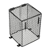 reptile basking lamp guard mesh cage light bulb protector