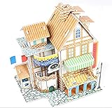 桜の雪 3D立体パズル DIY積み木 子供用 大人用 男女共用 5種類 (ホテル)