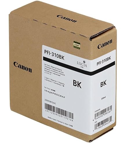 Amazon.co.jp: Canon PFI-310 MBK - 330 ml - matte black - original