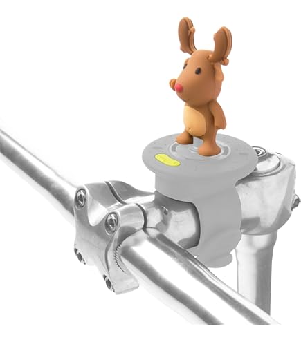 Amazon | かわいいアヒル 自転車用ベル 自転車ライト タケコプター