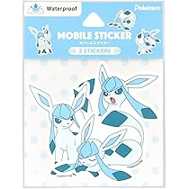 Amazon | グルマンディーズ ポケットモンスター モバイルステッカー
