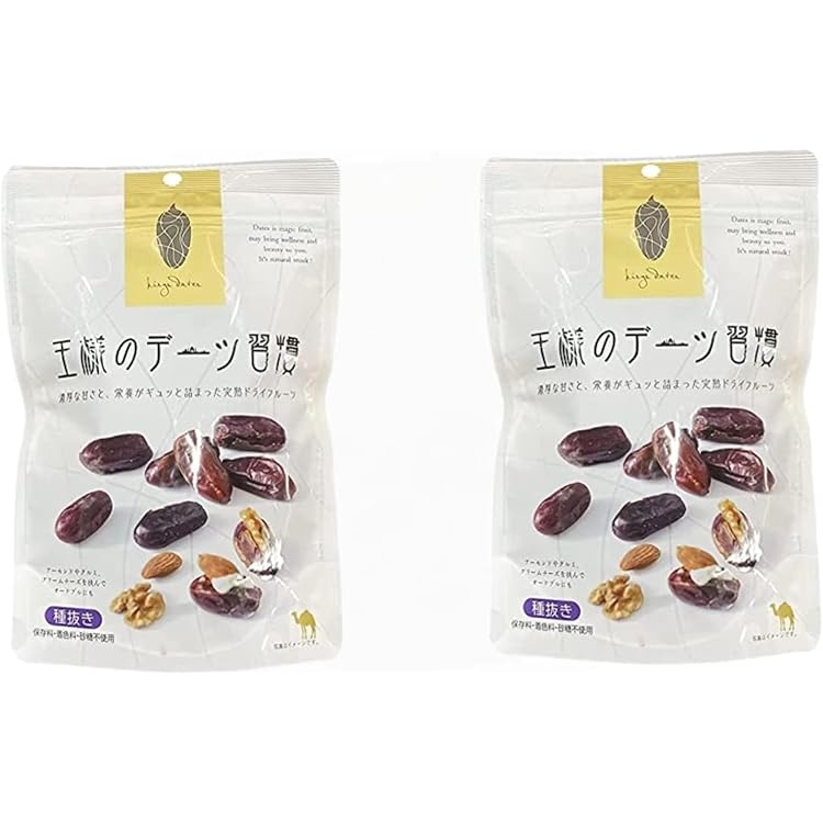 Amazon.co.jp: 王様のデーツ 習慣 400g なつめやし 食物繊維