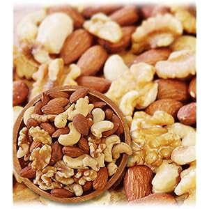 ミックスナッツ 3種類 1kg 徳用 生くるみ 40% アーモンド 40% カシューナッツ 20% 素焼き オイル不使用…