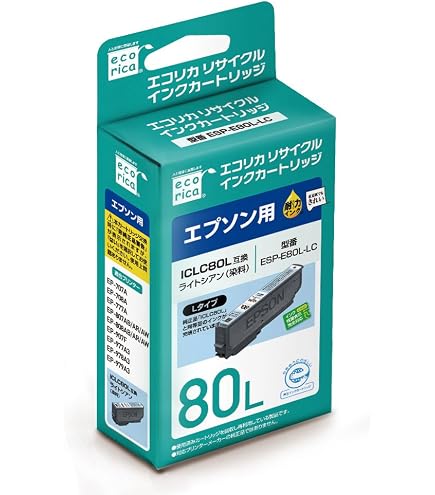 Amazon.co.jp: 【インク革命】 EPSON用 ICBK80L 互換インク ブラック