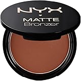 NYX PROFESSIONAL MAKEUP Matte Bronzer, Dark Tan, 0.33 Ounce