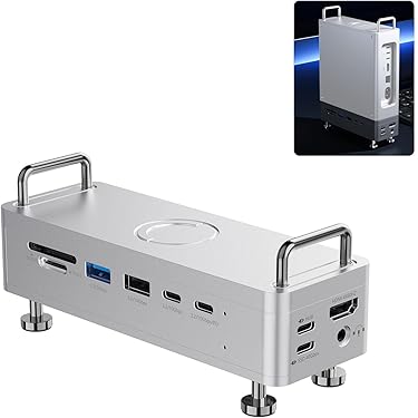 三画面対応】Mac Mini 拡張ハブ 10in1 Thunderbolt 3対応 40Gbps