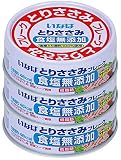 いなば とりささみフレーク食塩無添加 3缶P