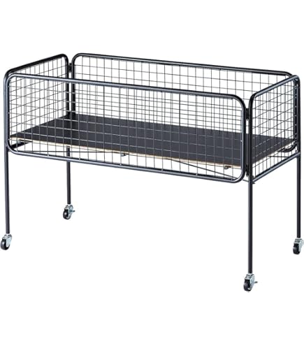 Amazon.co.jp: 折りたたみワゴン ブラック W90cm 1台 【陳列棚