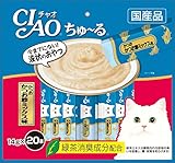 チャオ (CIAO) ちゅ~る かつおかつお節ミックス味 14g 20本