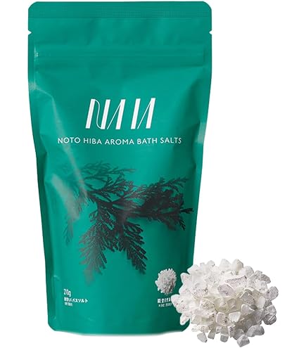 Amazon.co.jp: NAIA 能登ヒバ バスソルト 詰替え用 [ 1kg 森林浴 入浴