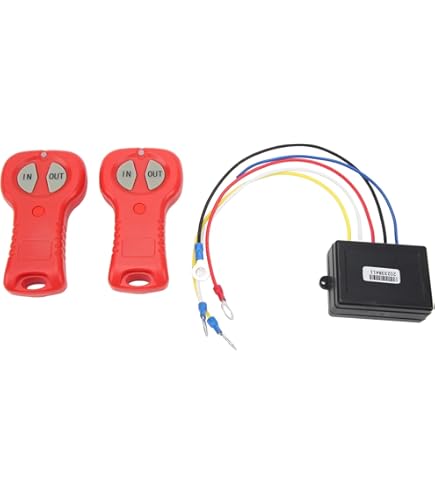 Amazon.co.jp: yiteng 電動ウインチ ワイヤレスコントローラー