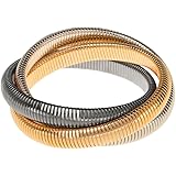 Janis Savitt Triple Cobra Bracelet