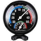 Zerodis 温度湿度計 爬虫類用 両生類用 温度計 湿度計 バッテリ不要 使いやすい -30-50°C ペット飼育用 乾燥対策 熱中症対策 小型 室内 室外