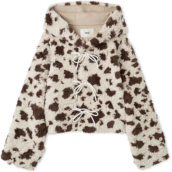 Amazon | [ファーファー] バイカラーツイードスタジャン RWFJ241035