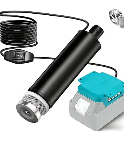 Amazon.co.jp: マキタ18Vバッテリー対応 充電式水中ポンプ 100W高出力