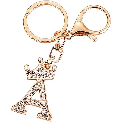 Amazon.co.jp: [Moerstar] バッグチャーム イニシャルチャーム