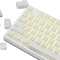 Amazon | Happy Balls PBT プリン キーキャップ バックライト付き