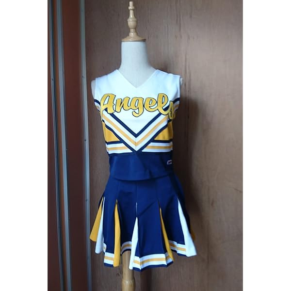 Amazon.co.jp: コスプレ衣装 く日女体大附二階堂高校 チアリーディング