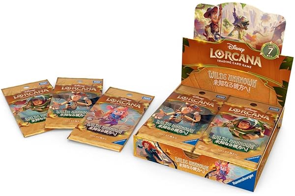 タカラトミー(TAKARA TOMY) ディズニー･ロルカナ･TCG 日本語版 ブースターパック WILDS UNKNOWN 未知なる彼方へ! BOX