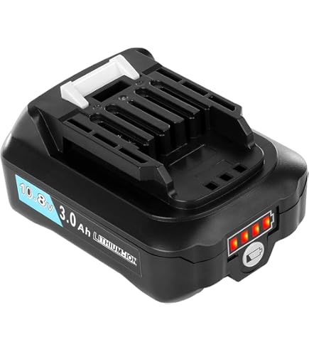 Amazon.co.jp: マキタ バッテリー 10.8v BL1015 互換: 3.0Ah 実容量