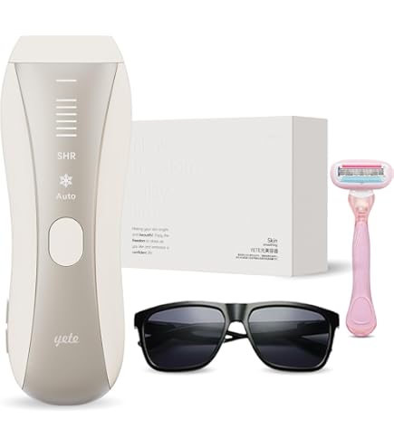 Amazon | Yete（エイティー）脱毛器 IPL光脱毛器 サファイア冷却 SHR