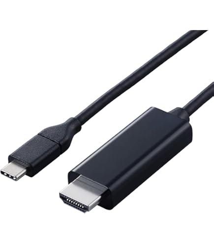 Amazon.co.jp: ラトックシステム USB Type-C to HDMI 変換ケーブル（PD