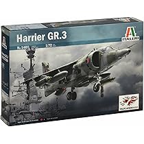 Amazon | プラッツ イタレリ 1/72 イギリス 戦闘機 ハリアー GR