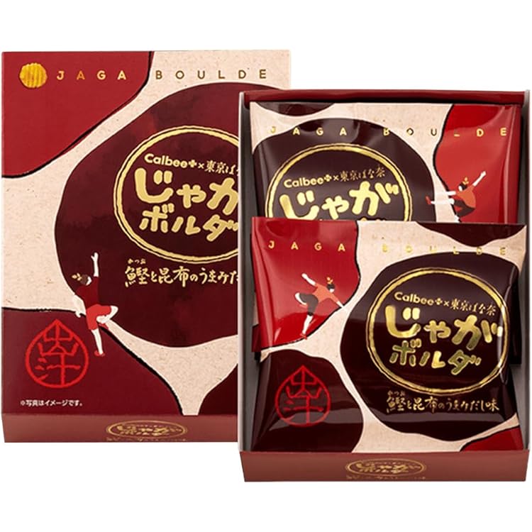 Amazon.co.jp: Calbee+ × 東京ばな奈 じゃがボルダ ポテトチップス 4種