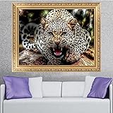 30x40cm 5d diamond painting leopard embroidery cross stitch