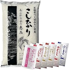 ＼3月下期出荷／ 白米 5kg 品種おまかせ 月指定 令和7年産 精米 茨城県つくばみらい市産 米 コメ 単一米 茨城県産 国産 発送 コスパ こしひかり (5kg│3月16日～月末に発送)