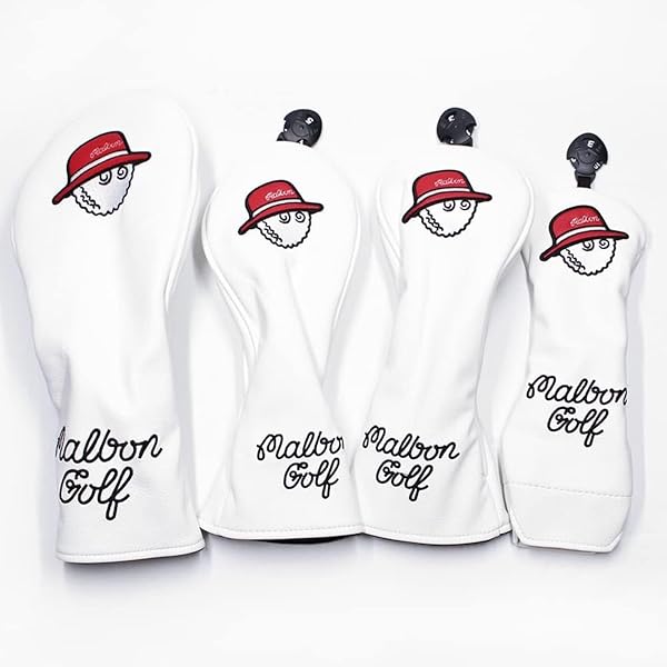Amazon.co.jp: クラブカバー4点セット マルボン golf マルボンゴルフ  