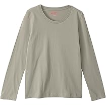 Amazon | [ヘインズ] 長袖シャツ 2枚組 綿100% クルーネック
