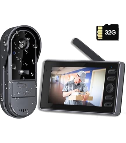 インターホン ワイヤレス ドアホン カメラ付き 通話 録画 Alexa連動 インターホン ワイヤレス ドアホン カメラ付き 通話 録画 Alexa連動