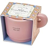 聖新陶芸 通年 家庭菜園 簡単 栽培キット ゆったり育てる ワイルドストロベリー ハーブ 栽培セット (自由研究/食育) 鉢約5×4cm ミニ カラーミーアップマグ 母の日 プレゼント 誕生日 GD-96903