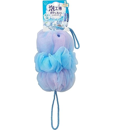 Amazon.co.jp: マーナ (marna) ボディスポンジ 背中も洗えるシャボン